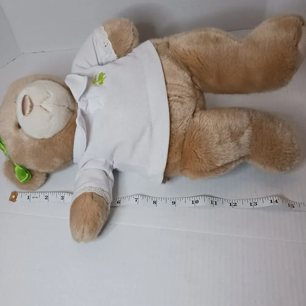 Brooks Brothers 15” Teddy Bear Plush with Shirt bow